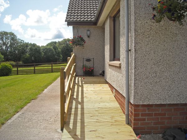 Cost of Hardwood Ramp Installation in Silver Spring