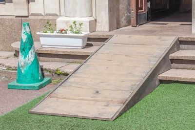 Deck Ramp Construction